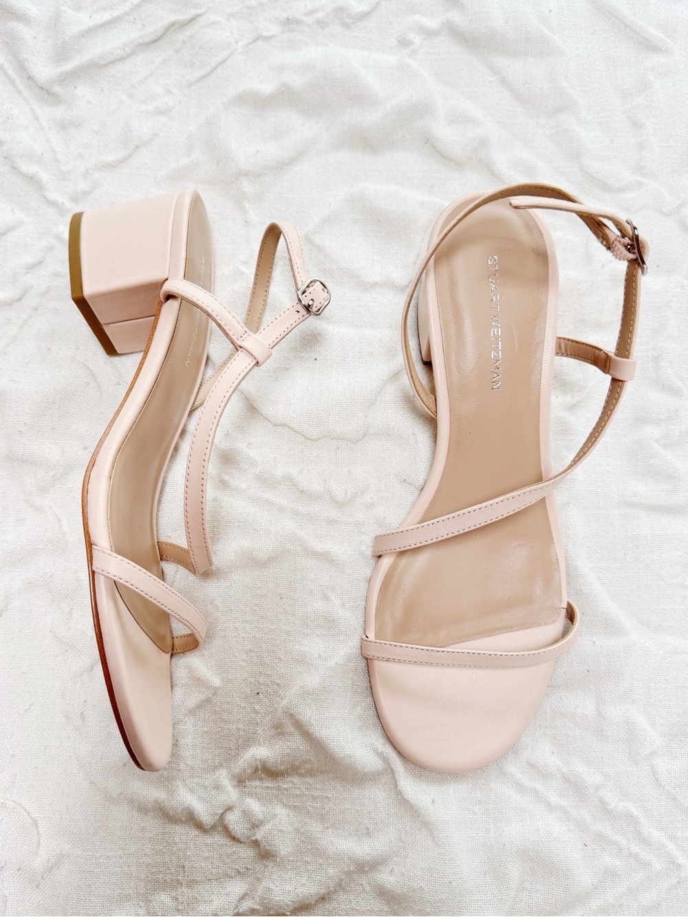 Stuart Weitzman Blush Aliza
Block Heel Sandal Size 7 - Picture 1 of 8